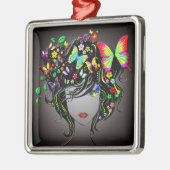 Butterfly Girl 1 Ornament (Links)