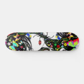 Butterfly Girl 1A Skateboard (Horizontal)