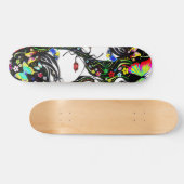 Butterfly Girl 1A Skateboard (Horizontal)