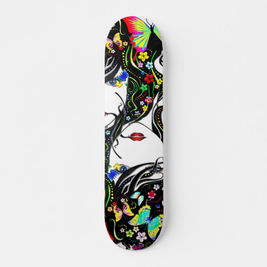 Butterfly Girl 1A Skateboard (Vorne)