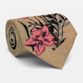 Butterfly Girl 3 Krawatte (Gerollt)