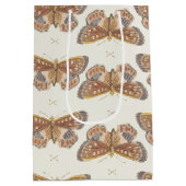 Butterfly Girl Babydusche Mittlere Geschenktüte (Rückseite)