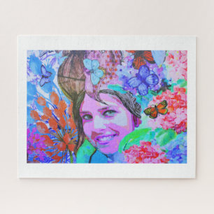 Butterfly-Girl Puzzle
