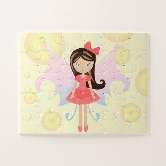 Butterfly Girl Puzzle (Horizontal)