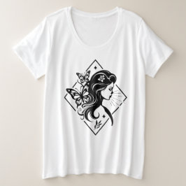 Butterfly Girl Spiritual Magic T-Shirt