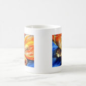 Butterfly Girl über das Original Fantasy Art Kaffeetasse (Mittel)