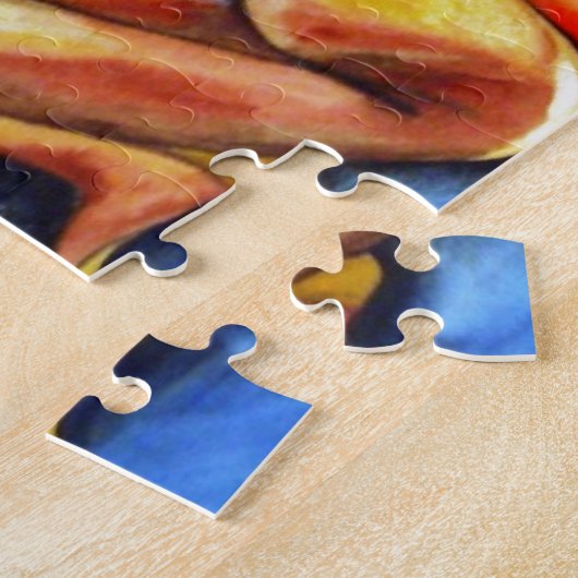 Butterfly Girl über das Original Fantasy Art Puzzle (Seite)