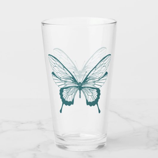 Butterfly Glass Glas (Rückseite)