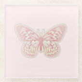 Butterfly Glass Untersetzer (Vorderseite)