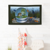 Butterfly Globe Banner (Insitu)