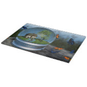 Butterfly Globe Cutting Board Schneidebrett (Ecke)