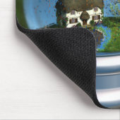 Butterfly Globe Mousepad (Ecke)