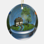 Butterfly Globe Ornament (Links)