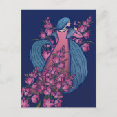 Butterfly Goddess Postkarte (Vorderseite)