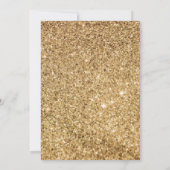 Butterfly Gold Baby Dusche by MAIL Einladung (Rückseite)