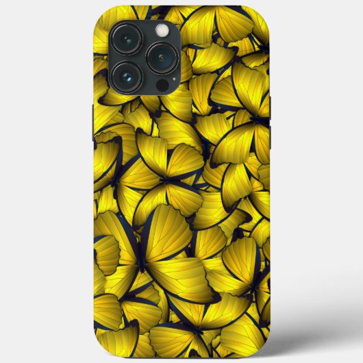 Butterfly Gold iPhone | Butterfly iPhone Case-Mate Hülle (Rückseite)