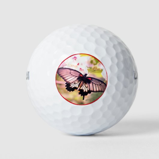 BUTTERFLY GOLF BALL WILSON ULTRA 500 DISTANCE (Vorderseite)