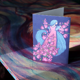 Butterfly-Göttin Karte