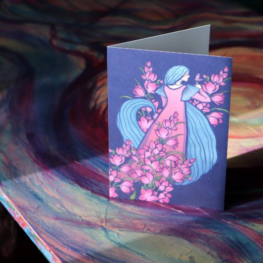 Butterfly-Göttin Karte