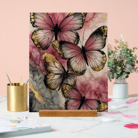 Butterfly grace acrylschild (Hochzeit)