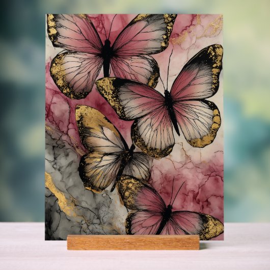 Butterfly grace acrylschild (Neutral)
