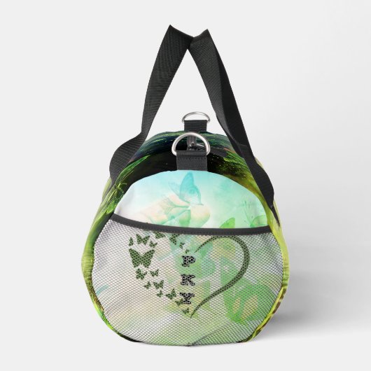 Butterfly Green Heaven Duffle Bag (Rechts)
