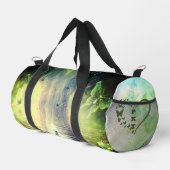 Butterfly Green Heaven Duffle Bag (Rechte Ecke)