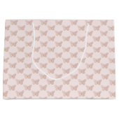 Butterfly Große Geschenktasche Geschenktüte (Vorderseite)