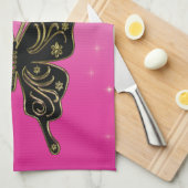 Butterfly-Handtuch Küchentuch (Viertel Falte)