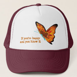 Butterfly Hat - Happy Hat Truckerkappe
