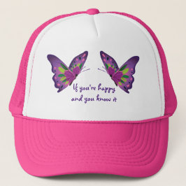 Butterfly Hat - Happy Hat Truckerkappe