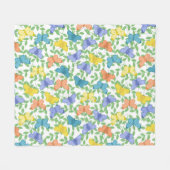 Butterfly Heart Art Fleecedecke (Vorderseite (Horizontal))