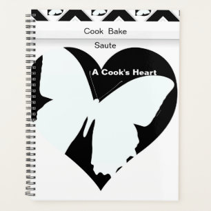 Butterfly Heart Cook Bake Saute Planer