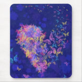 Butterfly Heart Mouse Pad - Liebe Mousepad (Vorne)