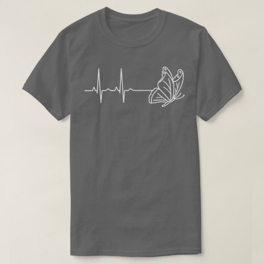 Butterfly Heartbeat 2 T-Shirt (Design vorne)