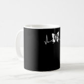 Butterfly Heartbeat Kaffeetasse (Vorderseite Links)