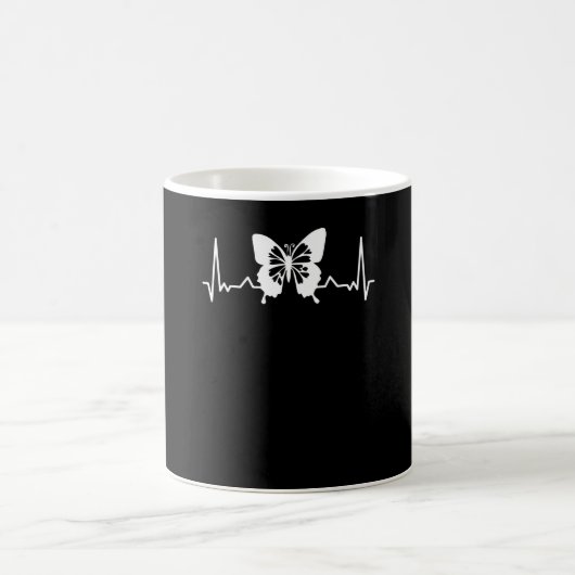 Butterfly Heartbeat Kaffeetasse (Mittel)
