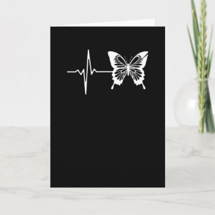 Butterfly Heartbeat Karte