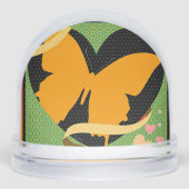 Butterfly Hearts Schneekugeln (Vorderseite)