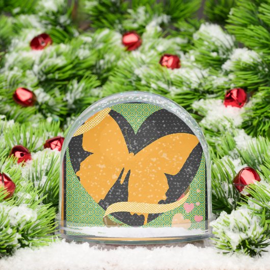 Butterfly Hearts Schneekugeln (Weihnachten)