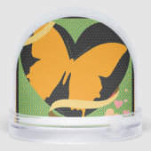 Butterfly Hearts Schneekugeln (Rückseite)