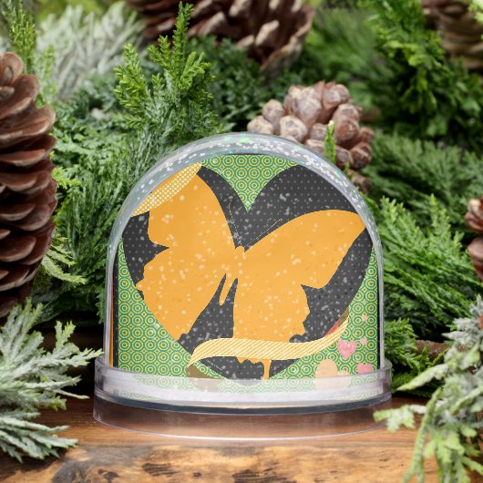 Butterfly Hearts Schneekugeln (Winter)