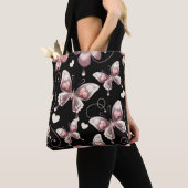 Butterfly Hearts Shopping Errand Tote Bag Tasche (Von Nahem)