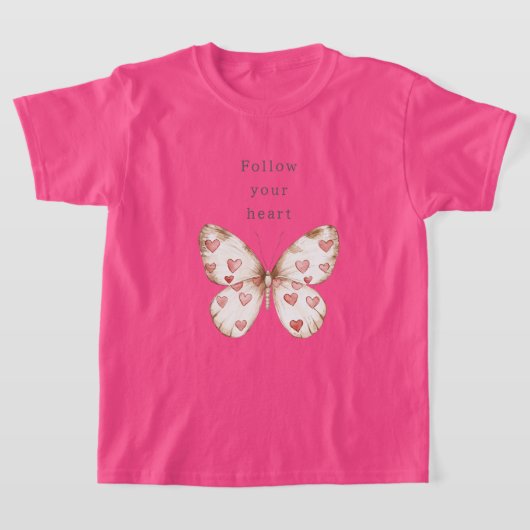 Butterfly Hearts T-Shirt (Ablage )