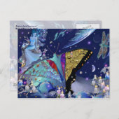 Butterfly Heaven Postkarte (Vorne/Hinten)