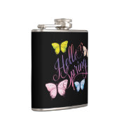 Butterfly Hello Spring Flachmann (Rechts)