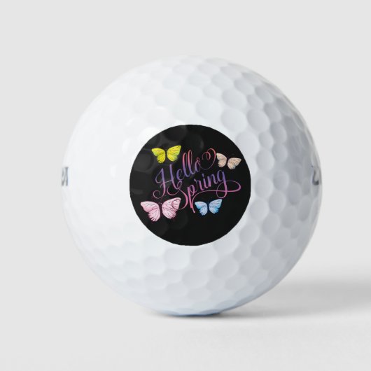 Butterfly Hello Spring Golfball (Vorderseite)