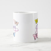 Butterfly Hello Spring Jumbo-Tasse (Vorderseite)