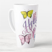 Butterfly Hello Spring Milchtasse (Linke Ecke)