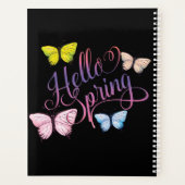 Butterfly Hello Spring Planer (Rückseite)